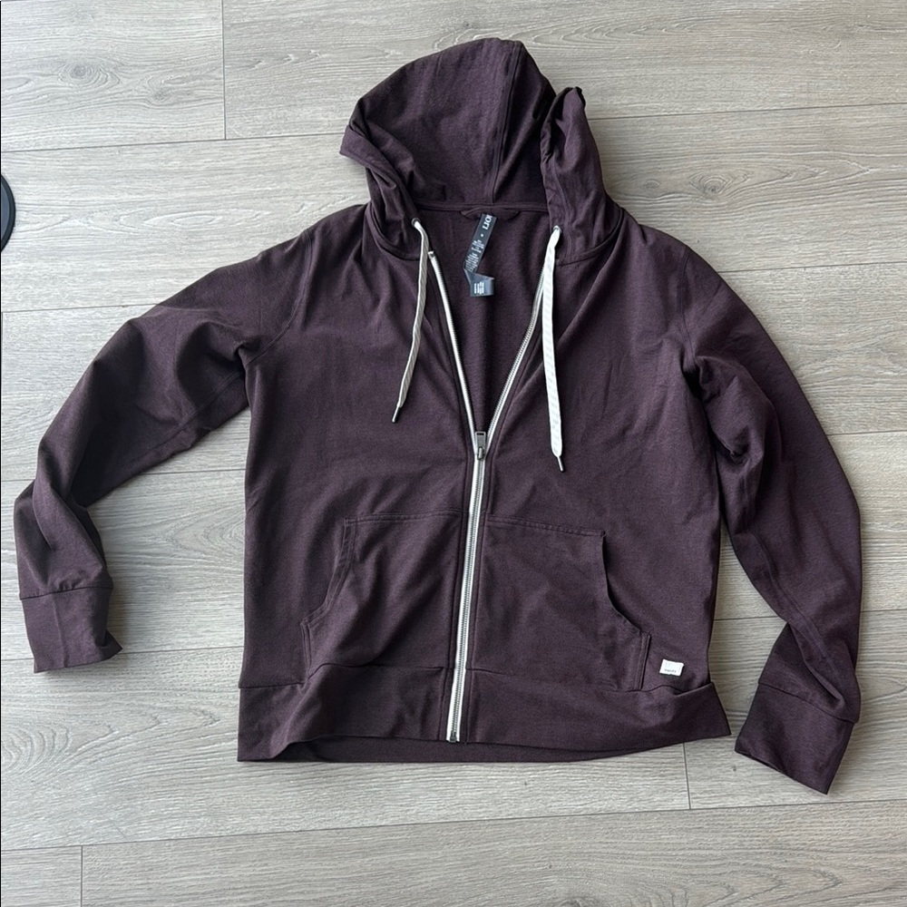 Vuori Brown Hoodie Jacket